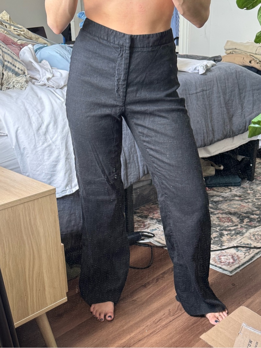 So comfy stretch linen pants